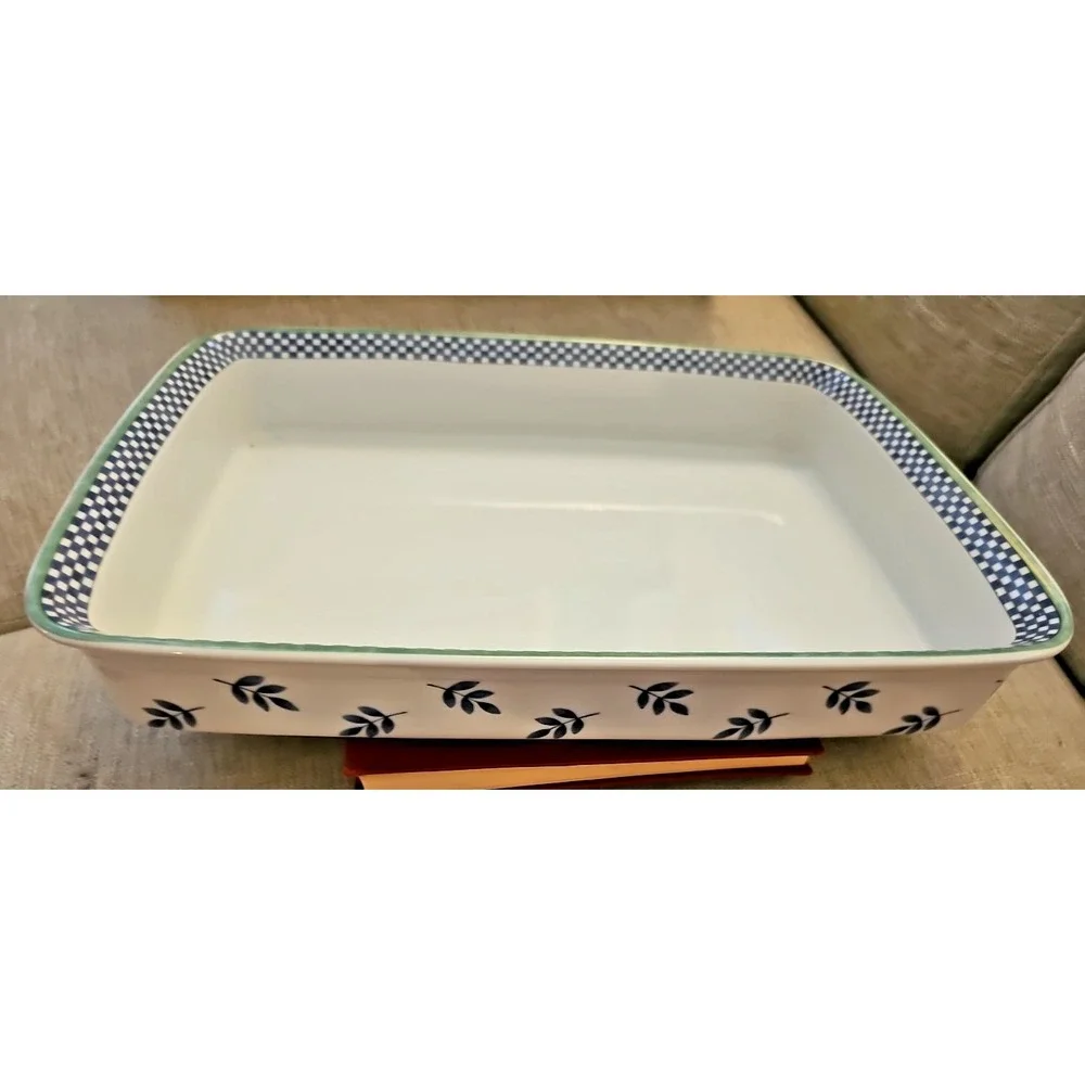 Villeroy & Boch Switch 3 Castell 14x10 Porcelain Lasagna Pan Casserole Pristine